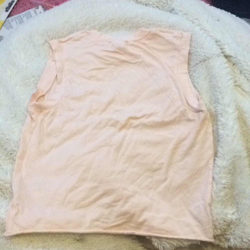 Pink muscle tee from urban outfitters
